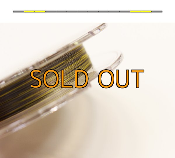 画像2: シンキングX4-PE 0.5号210mスモークS 80cm/イエロー20cm [4580048832420] (2)