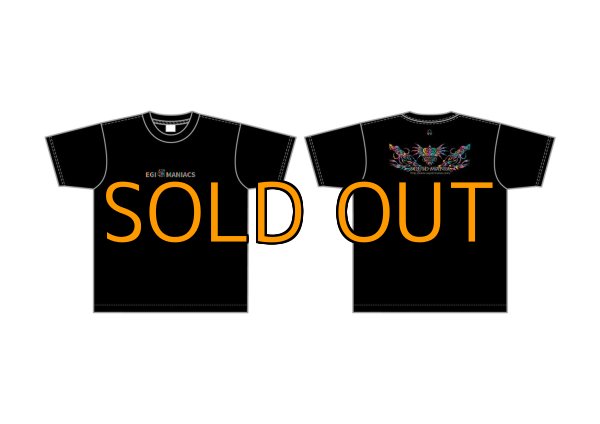 画像9: スクマニ×エギマニＴシャツ『 烏賊TRIVAL/Rainbow 』BLACK (9)
