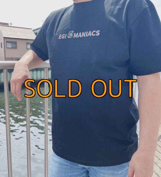 画像4: DRYシルキータッチ スクマニ×エギマニ『 烏賊TRIVAL/GOLD 』BLACK (4)