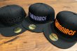 画像2: ★送料無料★エギマニ/3D刺繍OTTOフラットCAP【BLACK/ORANGE】 (2)