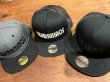 画像3: ★送料無料★エギマニ/3D刺繍スナップバックフラットメッシュCAP【BLACK/BLACK】 (3)