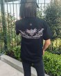 画像1: スクマニ×エギマニＴシャツ『 烏賊TRIVAL/Rainbow 』BLACK (1)