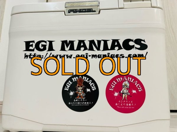 画像2: 烏賊すギャルカンナちゃん/楽しんだ者勝ち！ 丸ステッカー (2)