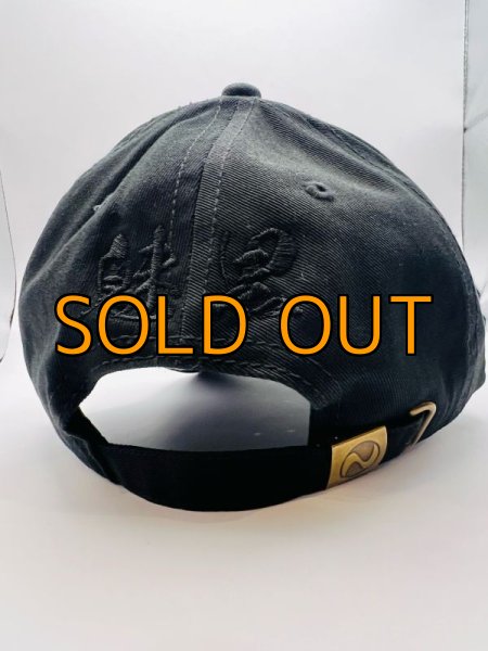 画像2: ★エギマニ『魅黒発売記念』/トライバル刺繍CAP【BLACK/SILVER】限定8個 (2)