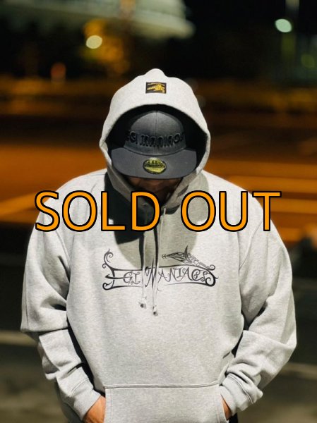 画像4: 受注生産  EGI MANIACS オリジナルフードパーカー 裏起毛 (4)