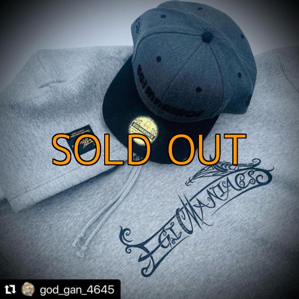 画像10: 受注生産  EGI MANIACS オリジナルフードパーカー 裏起毛 (10)