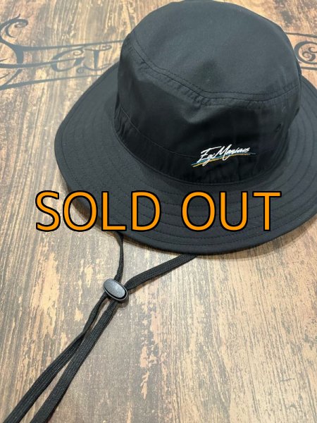 画像3: ★送料無料★エギマニ蓄光 刺繍アドベンチャーハット【GLOW/BLUE/ORANGE】数量限定品 (3)