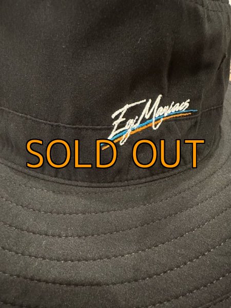 画像5: ★送料無料★エギマニ蓄光 刺繍アドベンチャーハット【GLOW/BLUE/ORANGE】数量限定品 (5)