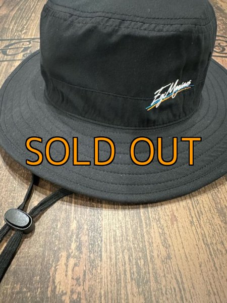 画像4: ★送料無料★エギマニ蓄光 刺繍アドベンチャーハット【GLOW/BLUE/ORANGE】数量限定品 (4)