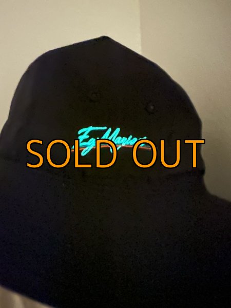 画像7: ★送料無料★エギマニ蓄光 刺繍アドベンチャーハット【GLOW/BLUE/ORANGE】数量限定品 (7)