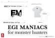 画像12: 受注生産 DRYシルキータッチＥＭ  『for monster hunters』 (12)