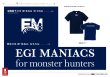画像11: 受注生産 DRYシルキータッチＥＭ  『for monster hunters』 (11)