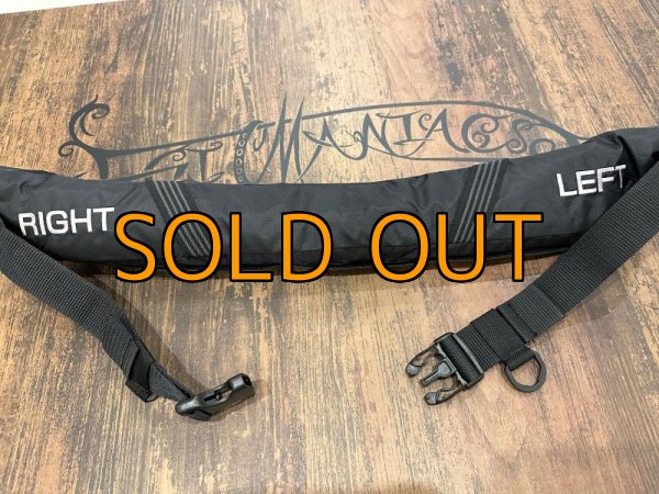 画像4: スクマニ×エギマニ ライフウエストBLACK/BLACK(GOLDロゴ) [国土交通省型式承認品] (4)