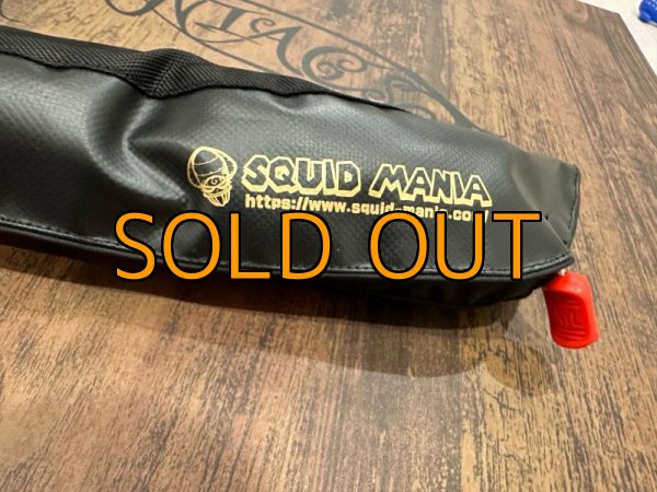 画像3: スクマニ×エギマニ ライフウエストBLACK/BLACK(GOLDロゴ) [国土交通省型式承認品] (3)