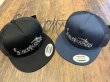 画像2: ★送料無料★エギマニ/トライバル刺繍スナップバックフラットメッシュCAP【NAVY/SILVER】 (2)