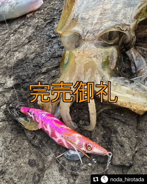 画像4: WILD CHASE 3.5号RT(ラトル)  モンスターピンク[特注:EGI MANIACS] (4)