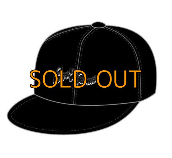 画像15: ★送料無料★エギマニ完全オリジナルスナップ シャドー刺繍 バックフラットCAPデザイン【ツバ裏プリント有】 (15)