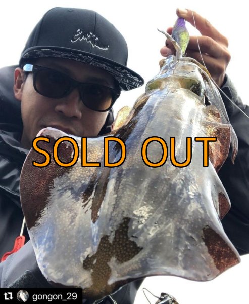 画像8: ★送料無料★エギマニ完全オリジナルスナップ シャドー刺繍 バックフラットCAPデザイン【ツバ裏プリント有】 (8)