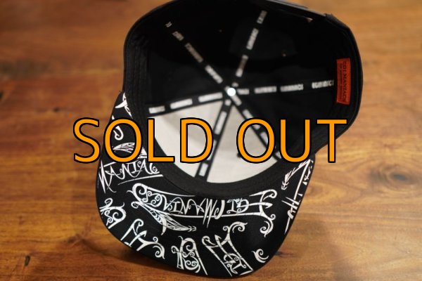 画像9: ★送料無料★エギマニ完全オリジナル3D刺繍スナップバックフラットCAPデザインII【ツバ裏プリント有】 (9)