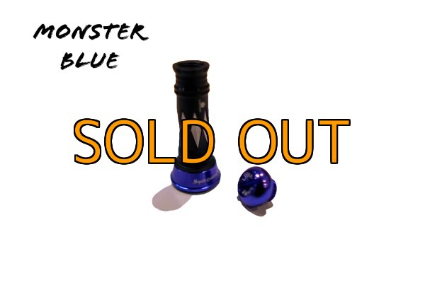 画像2: MAD CROW カスタムバランサー エンドキャップ『Monster Blue』 (2)