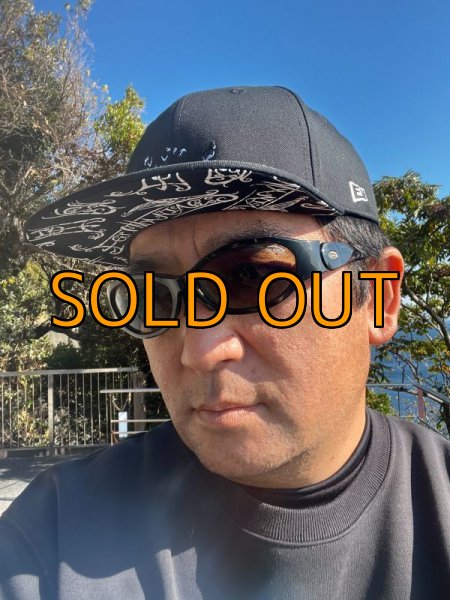 画像4: ★送料無料★エギマニ完全オリジナルスナップ シャドー刺繍 バックフラットCAPデザイン【ツバ裏プリント有】 (4)