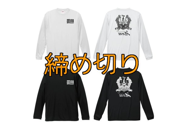 画像6: 受注生産  EGI MANIACS 『イカリ波ロゴ』シルキーロングTシャツ (6)
