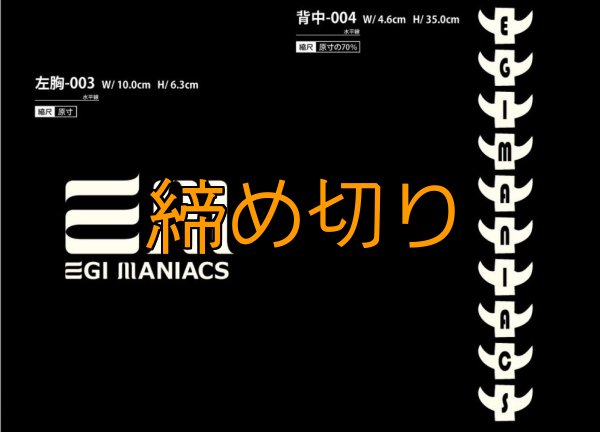 画像11: 受注生産  EGI MANIACS 『boneロゴ』プレミアムロングTシャツ (11)