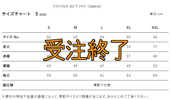 画像21: 受注生産  CRAYNOSシルキードライ/ロンT (21)