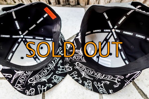 画像7: ★送料無料★エギマニ完全オリジナル3D刺繍スナップバックフラットCAPデザインII【ツバ裏プリント有】 (7)