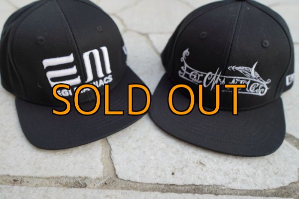 画像5: ★送料無料★エギマニ完全オリジナル3D刺繍スナップバックフラットCAPデザインII【ツバ裏プリント有】 (5)