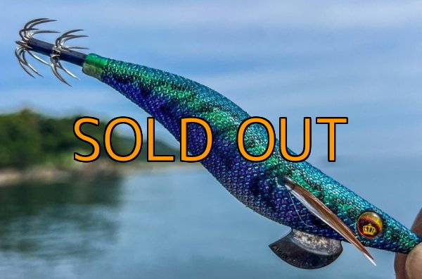 画像14: WILDCHASE 3.5号/ブルーパイソン/スポットGLOW[特注:EGI MANIACS] (14)
