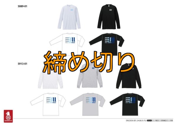 画像10: 受注生産  EGI MANIACS 『グラデーション』綿・シルキードライロンT (10)