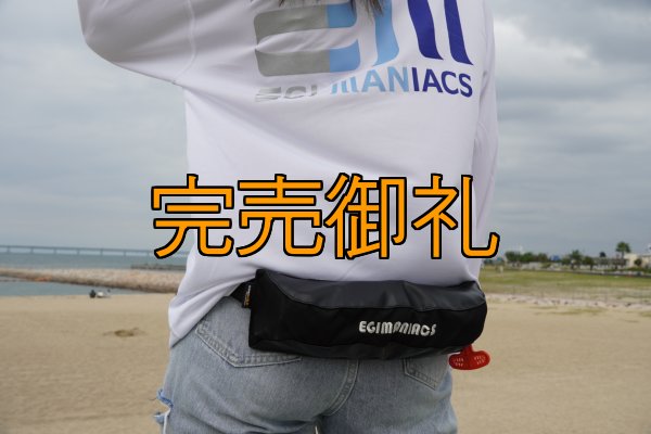 画像4: EGI MANIACS 腰巻タイプモーゲットウエスト 国土交通省型式承認品【別注ブルーストーム】 (4)
