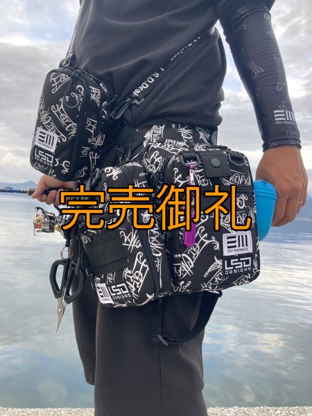 画像10: 特注仕様 L.S.D.×EGI MANIACS フィッシングポーチM/ダブル (10)
