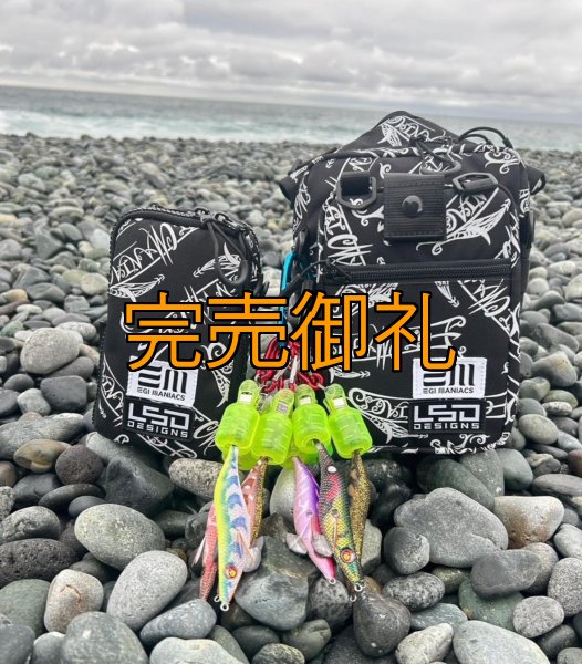 画像7: 特注仕様 L.S.D.×EGI MANIACS フィッシングポーチM/ダブル (7)