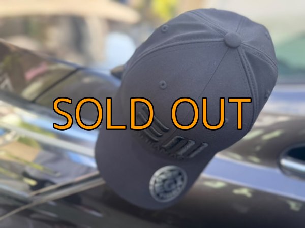 画像10: ★送料無料★エギマニ EM 3D刺繍/ストレッチキャップ(黒刺繍) (10)