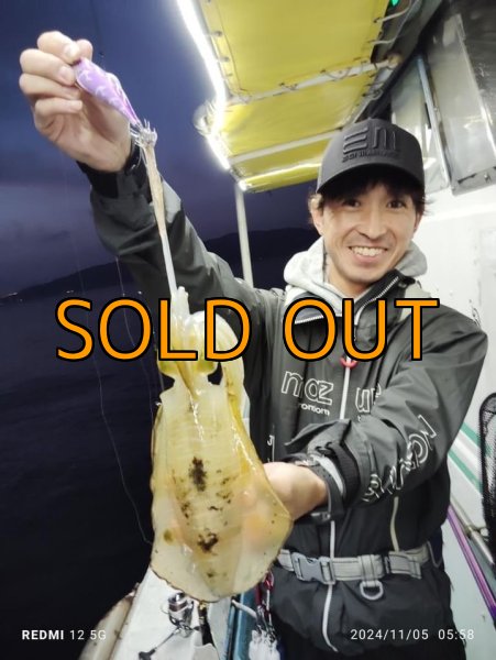 画像2: WILD CHASE/B-TR 3.5号 30ｇ/モンスターパープル [特注:EGI MANIACS] (2)