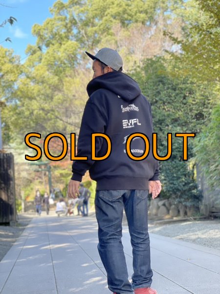 画像5: 受注生産  EGI MANIACS  ジップパーカー 【裏起毛】 (5)