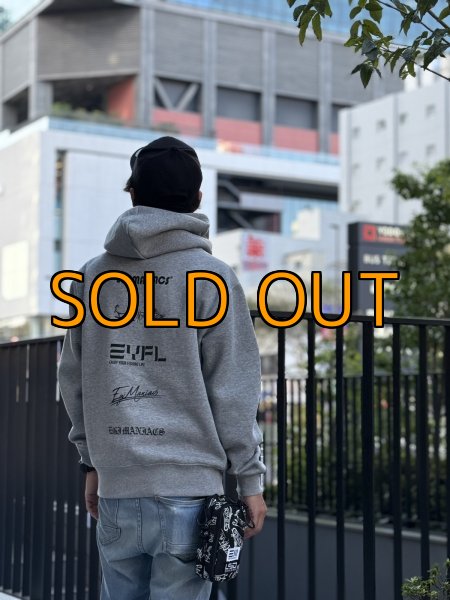 画像2: 受注生産  EGI MANIACS  ジップパーカー 【裏起毛】 (2)