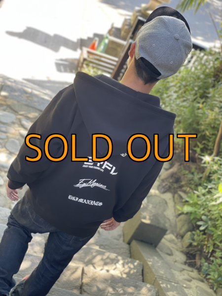 画像13: 受注生産  EGI MANIACS  ジップパーカー 【裏起毛】 (13)