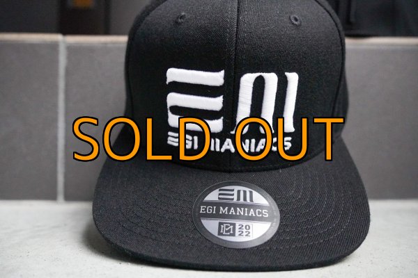 画像2: ★送料無料★EM3D ストレッチフラットキャップバック刺繍 (2)