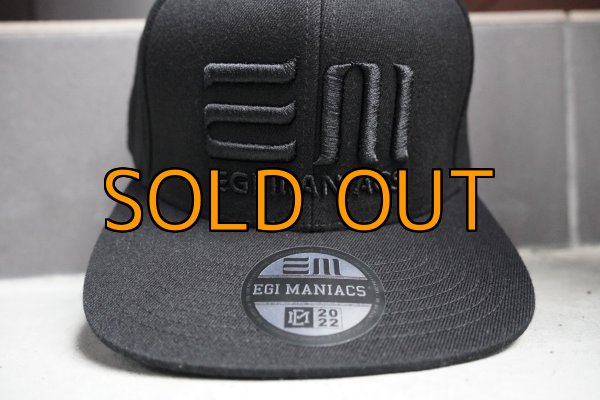 画像3: ★送料無料★EM3D ストレッチフラットキャップバック刺繍 (3)