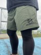 画像13: 受注生産 初ショート丈 立体刺繍ＥＭクロスハーフパンツ (13)
