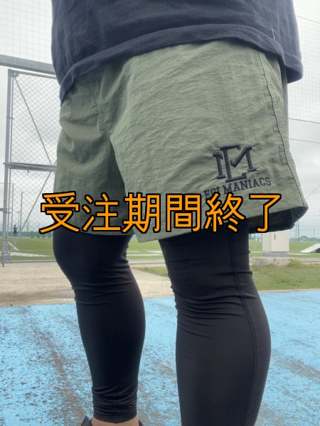 画像13: 受注生産 初ショート丈 立体刺繍EMクロスハーフパンツ (13)