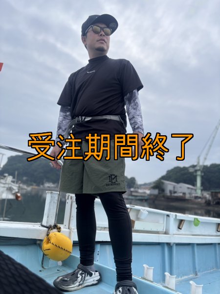 画像17: 受注生産 初ショート丈 立体刺繍EMクロスハーフパンツ (17)