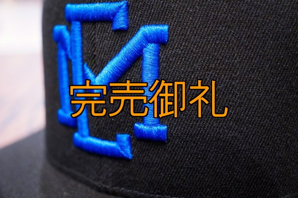 画像3: ★送料無料★ＥＭクロス３Ｄ刺繍ストレッチフラットキャップ (3)