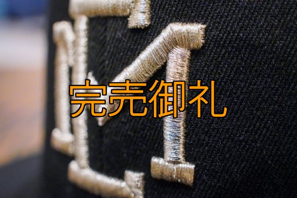 画像15: ★送料無料★ＥＭクロス３Ｄ刺繍ストレッチフラットキャップ (15)