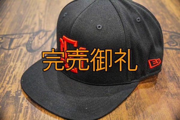 画像5: ★送料無料★ＥＭクロス３Ｄ刺繍ストレッチフラットキャップ (5)