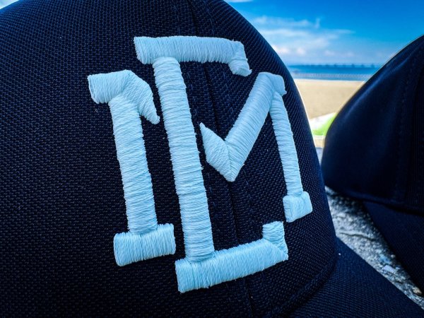 画像12: ★送料無料★EMクロス3D刺繍ストレッチ/カーブCAP (12)