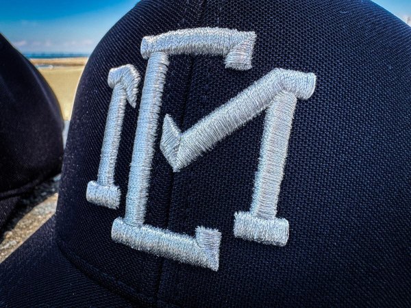 画像15: ★送料無料★EMクロス3D刺繍ストレッチ/カーブCAP (15)